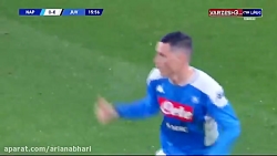 خلاصه بازی ناپولی  - یوونتوس