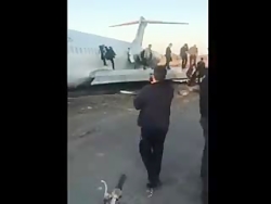 خروج هواپیما از باند فرودگاه در ماهشهر