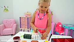 دیانا و روما پرنسس خانم وعروسک...