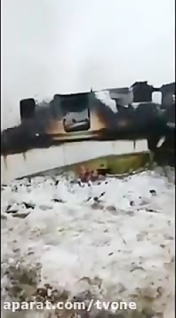 سقوط هواپیمای مسافربری در افغا...