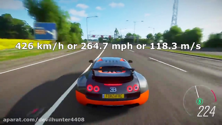 5 تا از سریع ترین ماشین های Forza Horizon 4