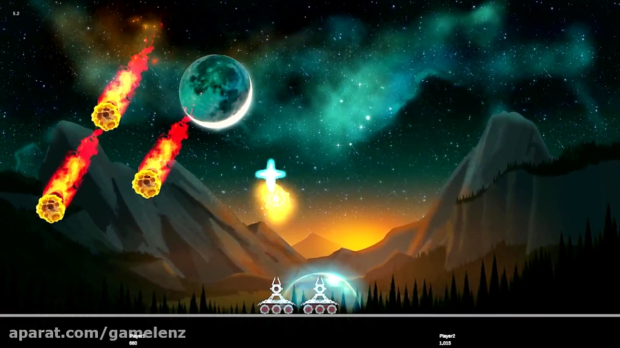 اولین ویدیو گیم پلی نسخه بازسازی شده Astrosmash برای کنسول Intellivision Amico