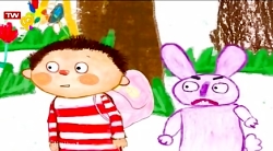 نقاش کوچولو  شهربازی فضایی