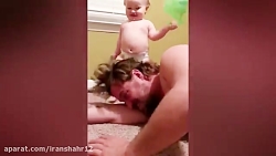 کلیپ خنده دار کودک 574