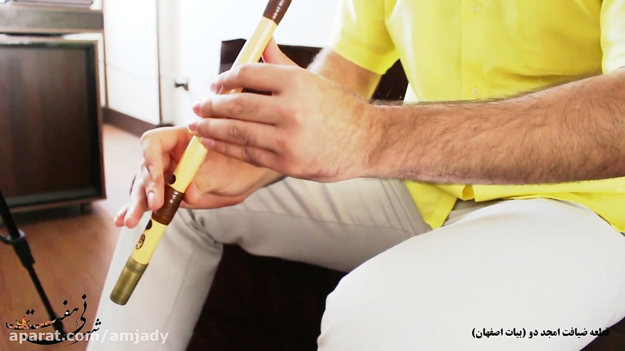 نی نوازی قطعه &quot;ضیافت امجد...