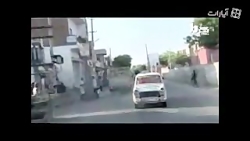 رانندگی برعکس یک هندی