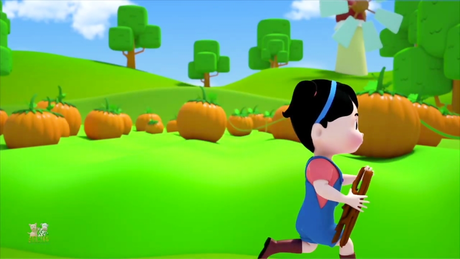 Tractors Wheels Go Round And Round Nursery Rhymes for Children