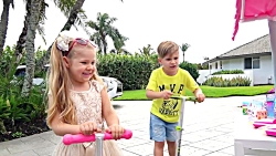 دیانا و روما به فروش بستنی با...