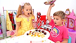 بازی دیانا و روما با اسباب باز...