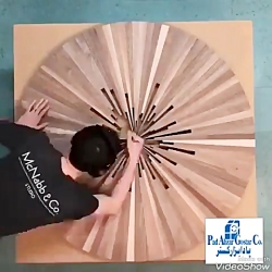 خلاقیت با چوب و ساخت دکور چوبی...