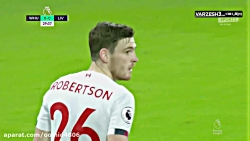 خلاصه بازی لیورپول 2-0 وستهام