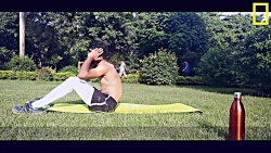 ورزش در خانه - کالری سوزی با ز...