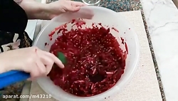 آموزش ترشی لبو انار،خوشمزه تری...