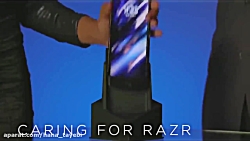 نمایشگر تاشدنی گوشی هوشمند موت...