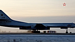 بمب افکن راهبردی توپولف-۱۶۰ رو...