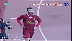 خلاصه بازی پدیده 3-1 ماشین ساز...