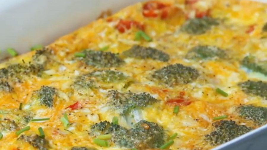 آموزش آشپزی - کیک بروکلی و پنیر چدار - کلینیک لاغری سیبیتا