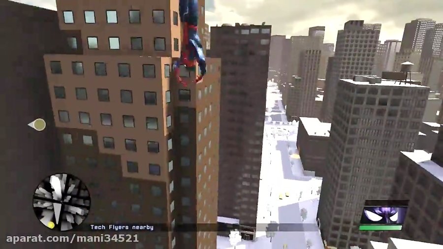 کریسمس در Spider Man WEB SHADOWS !!!