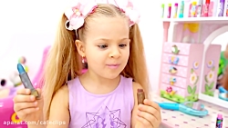 دیانا و روما پرنسس خانم و بازی...