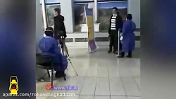 معاینه مسافران ورودی ازچین با«...