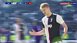 خلاصه بازی یوونتوس 3 - فیورنتی...