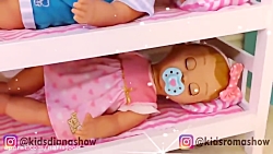 دیانا و روما با عروسک و اسباب...