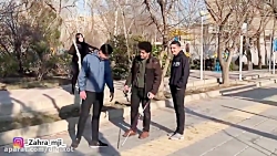 دوربین مخفی خنده دار زهرا منجی...