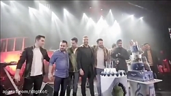 محمدرضا گلزار در جشن تولد امیر...