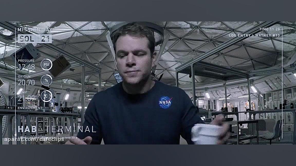 دانلود فیلم مریخی The Martian 2015 - دوبله فارسی زمان8517ثانیه