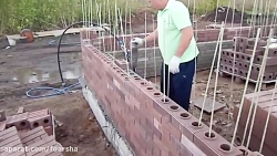 روش نصب آجر پازلی