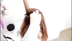 آموزش بافت مو وشینیون عروس ایر...