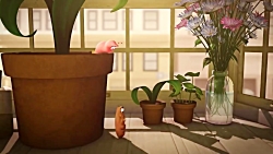 کارتون جذاب لاروا