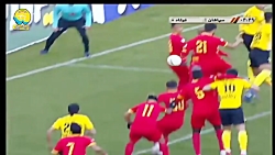 خلاصه بازی سپاهان و فولاد - هف...