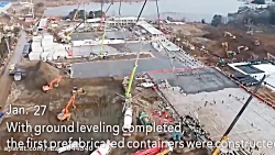 ساخت بیمارستان در چین فقط در 1...