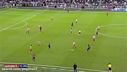 گل سوم اتلتیکو مادرید به بارسل...