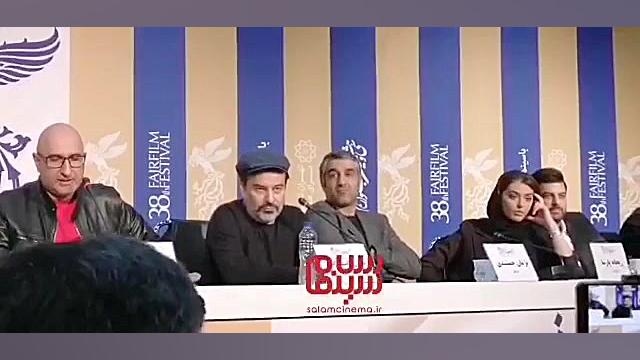پیمان قاسم خانی در نشست خبری فیلم خوب بد جلف2 ارتش سری زمان106ثانیه
