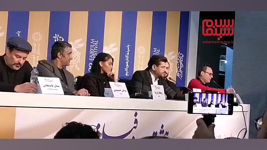 صحبت‌های سام درخشانی در نشست خبری فیلم خوب بد جلف2 ارتش سری زمان114ثانیه