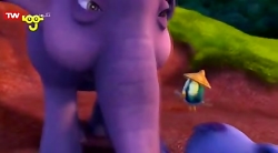 کارتون فیل کوچولوی آبی