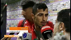 مصاحبه بازیکنان استقلال و پرسپ...