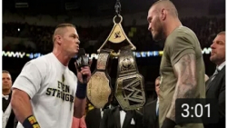 کشتی کج جان سینا و رندی اورتون...