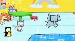 مهد کودک خانم زرافه  بچه پر در...