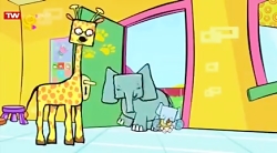 مهد کودک خانم زرافه  بچه پر در...