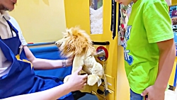 ولاد و نیکیتا در حال ساختن اسب...