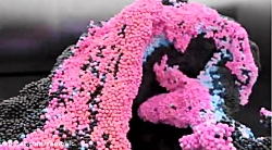 موشن گرافیک با شکل های انتزاعی...