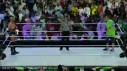 کشتی کج تریپل اچ مقابل جان سین...