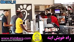 فیلم دوربین مخفی خنده دار خارج...