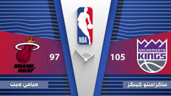خلاصه بسکتبال ساکرامنتو کینگز 105  - میامی هیت 97 | NBA 2020