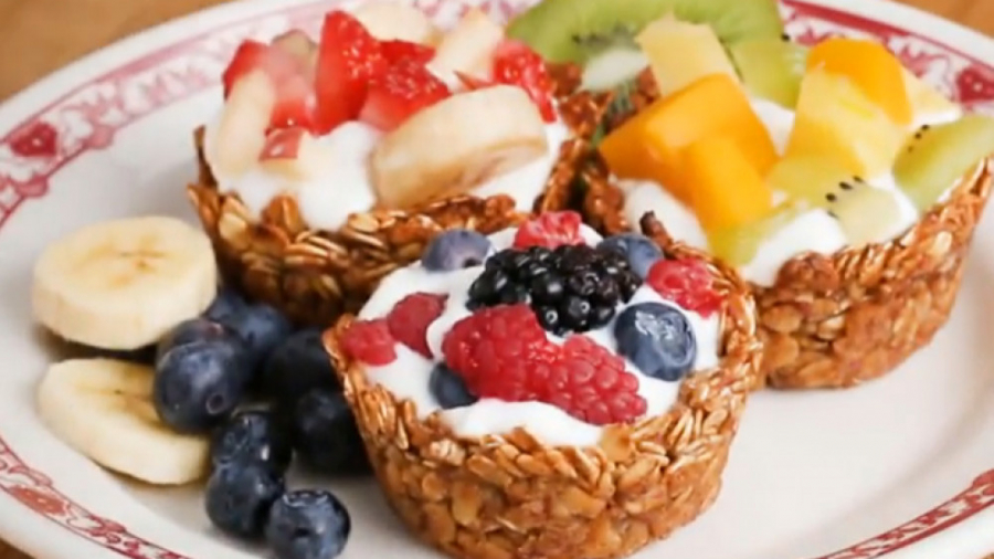 آشپزی سالم - مافین جو دو سر با ۲ طعم متفاوت - کلینیک لاغری سیبیتا