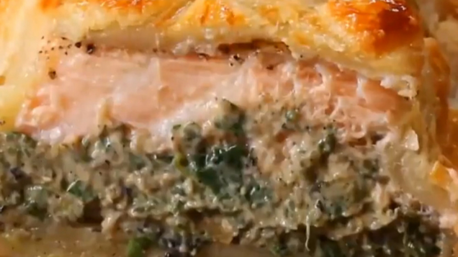 آشپزی سالم - طرز تهیه پای با سالمون - کلینیک لاغری سیبیتا