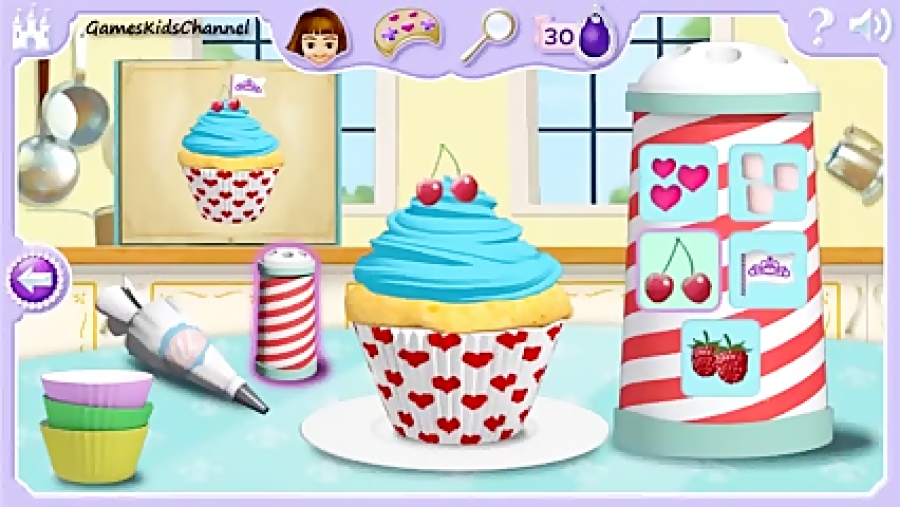 بازی کودکانه پرنسس سوفیا - شیرینی پزی